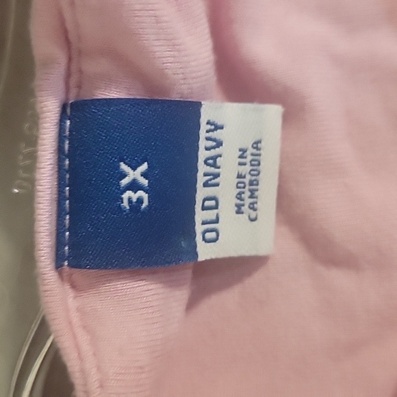 Old Navy Pink Mini Dress Sleeveless Casual Summer Sundress Plus size 3X beachy - Picture 7 of 8